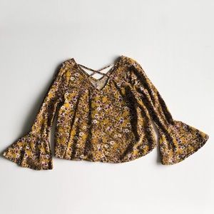 Art Class Boho Girls Small Top